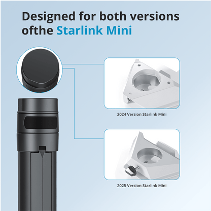 Portable Power Bank & Battery Pack for Starlink Mini | 45000mAh Battery Tripod Stand