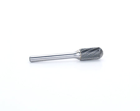Powerhouse Products 6 in Shank Aluminum Cut 1/2 in Cylinder Carbide Burr POW355356