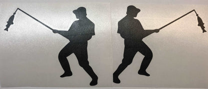 Premium Cast Matte Black Vinyl Lifestyle Decals