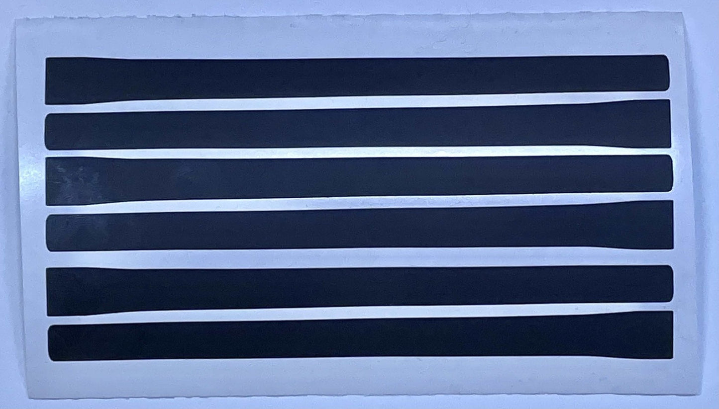 Premium Cast Vinyl Decal Inserts for 2019-2026 RAM 1500 Door Handles