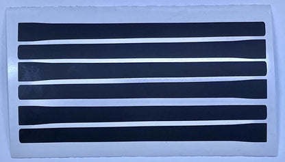 Premium Cast Vinyl Decal Inserts for 2019-2026 RAM 1500 Door Handles