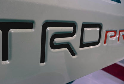 Premium Cast Vinyl Decal Letter Inlays for 2025+ 4Runner TRD Pro Liftgate