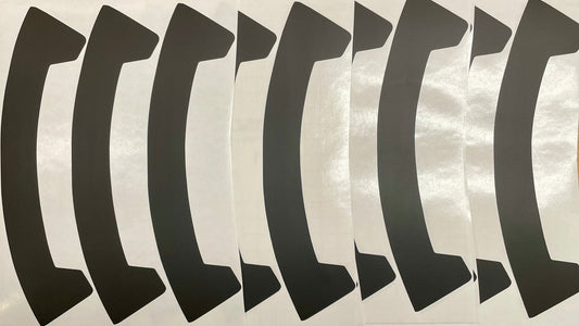 Premium Cast Vinyl Decal Overlays for 2024-2026 Tacoma TRD Sport Wheels x4