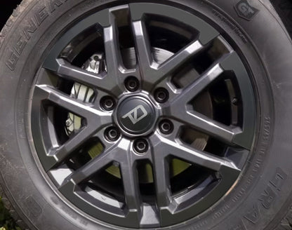 Premium Cast Vinyl Decal Overlays for 2024-2026 Tacoma TRD Sport Wheels x4