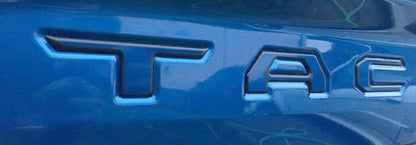 Premium Cast Vinyl Decal Inlays for 2016-20265 Tacoma Tailgate Letters