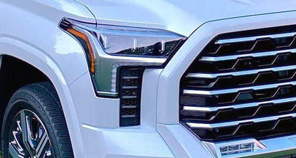 Premium Cast Vinyl Decals for 2022-2026 Tundra Grill Ribs x2