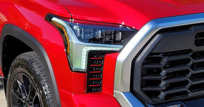 Premium Cast Vinyl Decals for 2022-2026 Tundra Grill Ribs x2