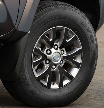 Premium Cast Vinyl Decal Inlays for 2016-2023 Tacoma SR5 Alloy Wheels x4