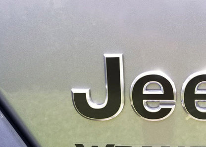 Premium Cast Vinyl Decal Letters for 2018-2026 Wrangler and 2020-2026 Gladiator Fenders