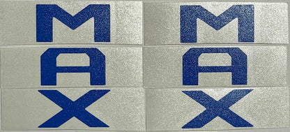 Premium Cast Vinyl Decal Inlay Letters for 2022-2026 Tundra MAX Hood Emblems