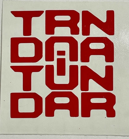 Premium Cast Vinyl Decal Letter Inserts for 2022-2026 Tundra Center Brake Light