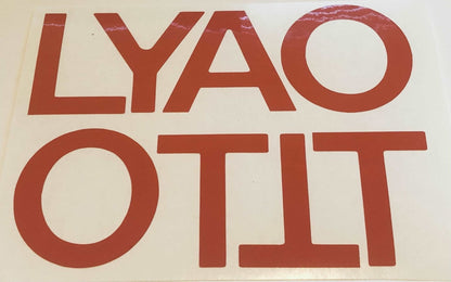 Premium Cast Vinyl Decal Letter Inlays for 2015-2026 4Runner TRD PRO Grille