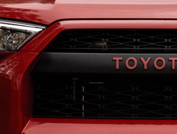 Premium Cast Vinyl Decal Letter Inlays for 2015-2026 4Runner TRD PRO Grille