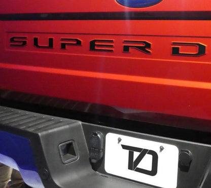 Premium Cast Vinyl Decal Letter Inserts for 2017-2026 SUPER DUTY Tailgate