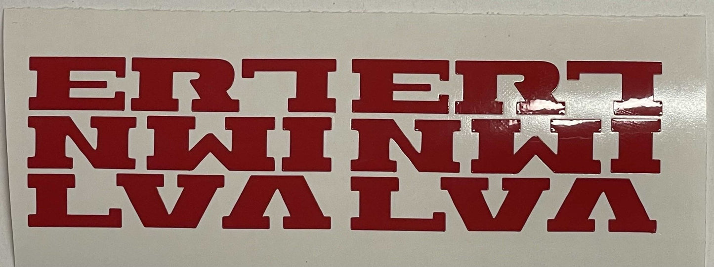 Premium Cast Vinyl Decal Letter Inserts for 2019-2026 RAM 1500 LARAMIE Dashboard