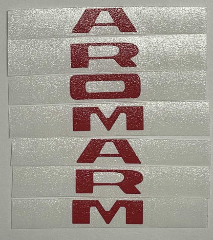 Premium Cast Vinyl Decal Letter Inlays for 2019-2026 RAM Dashboard