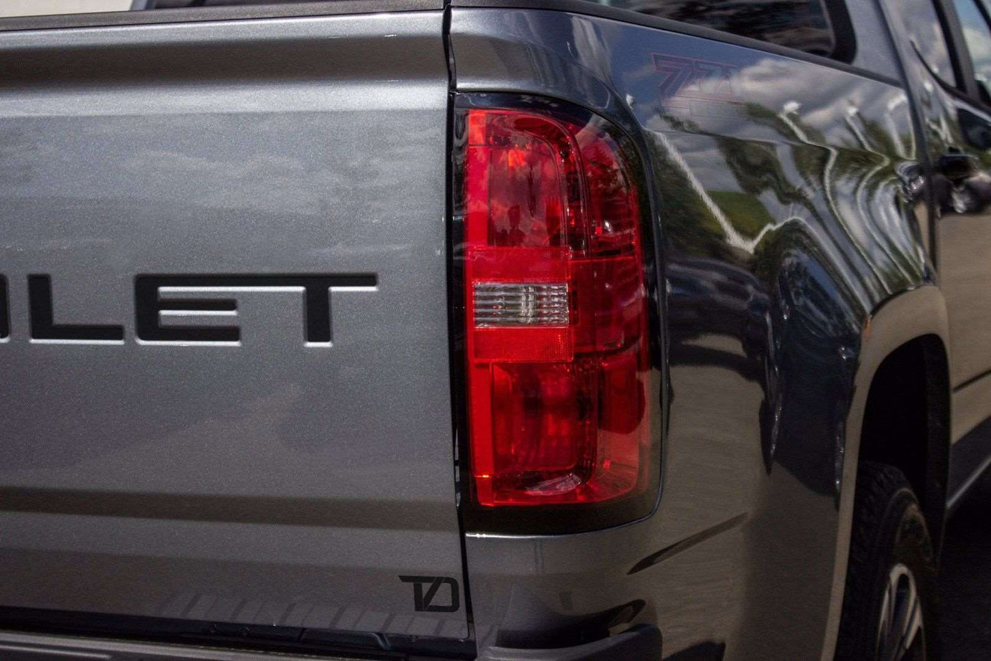 Premium Cast Vinyl Decal Letter Inserts for 2021-2026 Colorado Tailgate