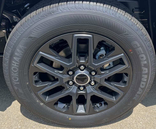 Premium Cast Vinyl Decal Overlays for 2022-2026 Tundra Limited 20" Wheels