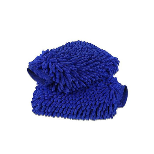 Premium Chenille Car Wash Gloves (2-Pack) | Scratch-Free | Super Absorbent | 3 Colors