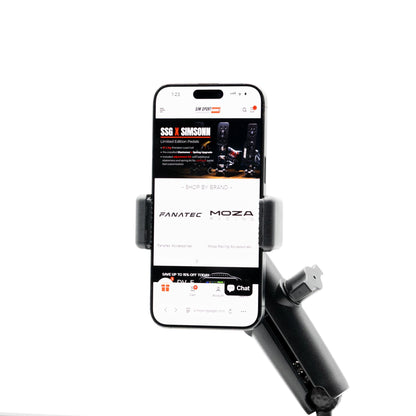 Phone Mount with Premium Articulating Aluminum Arm