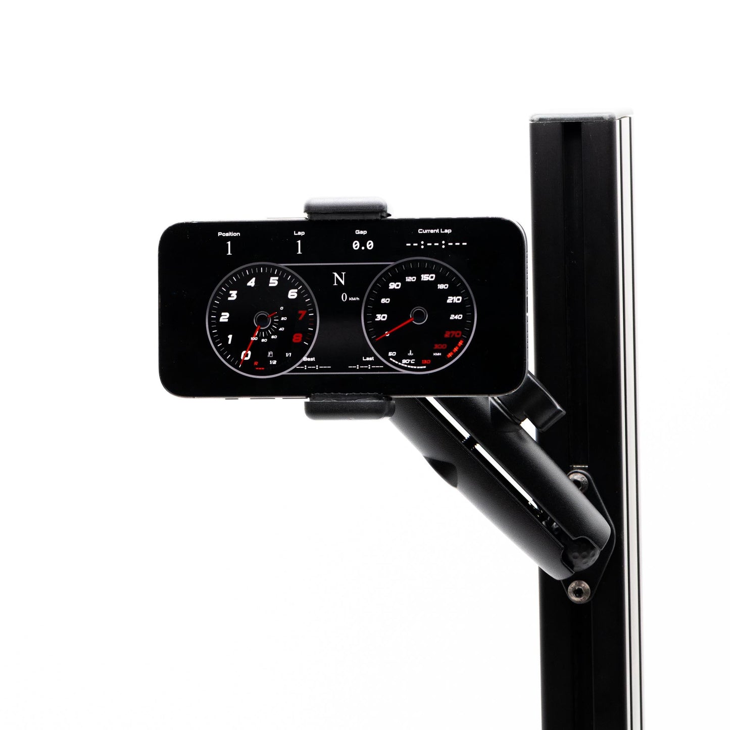 Phone Mount with Premium Articulating Aluminum Arm
