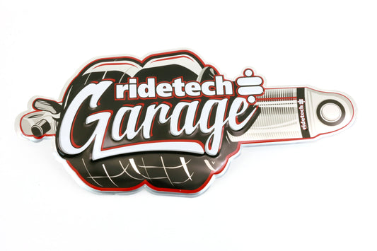 Ridetech SIGN: Ridetech GARAGE - Shockwave: TIN SIGN 88081004