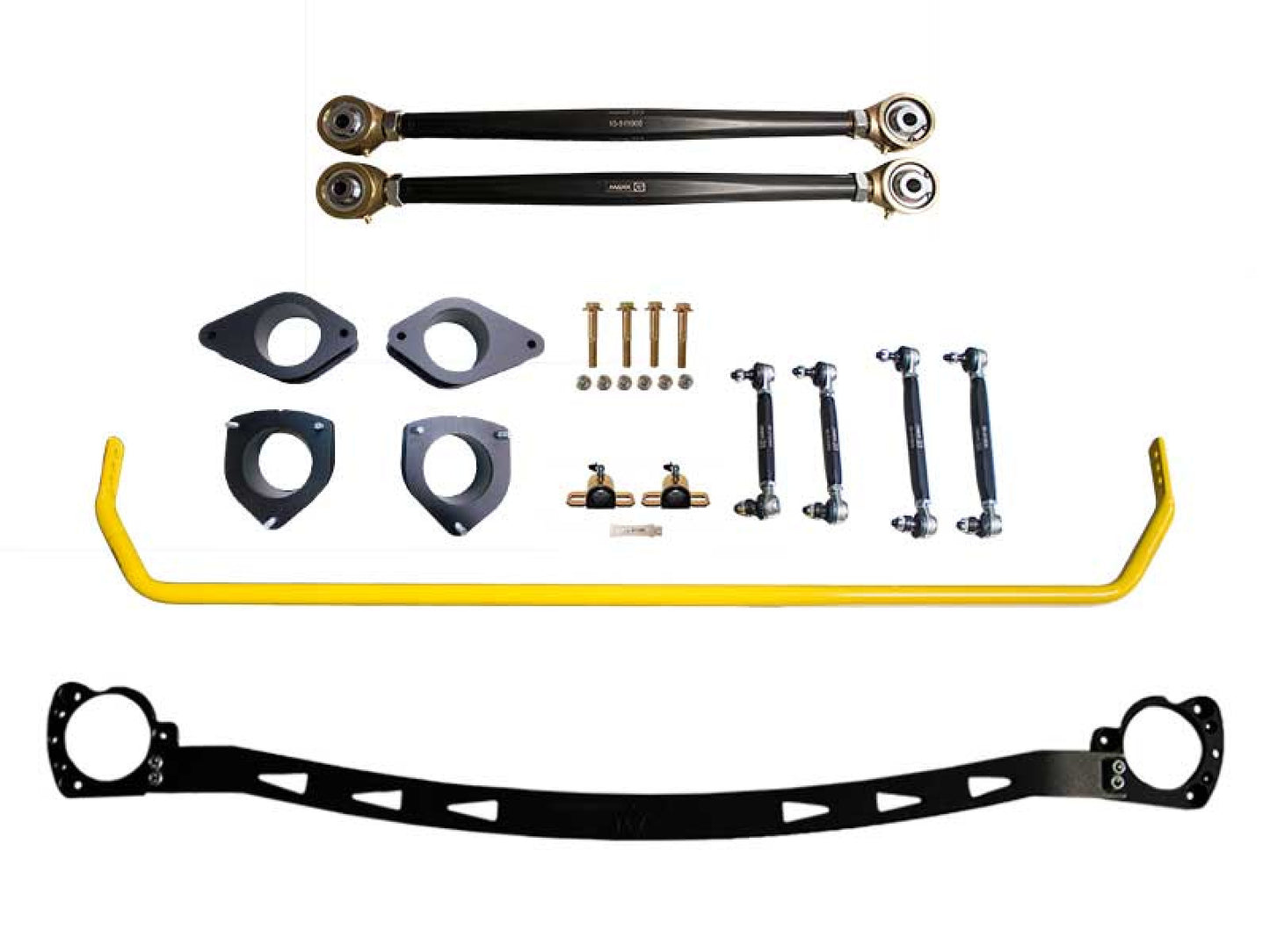M7 Speed Stage 3 Lift Kit with 22mm Rear Stabilizer Bar Complete Suspension Upgrade Kit M7 Speed MSP-60-555322-GJSC