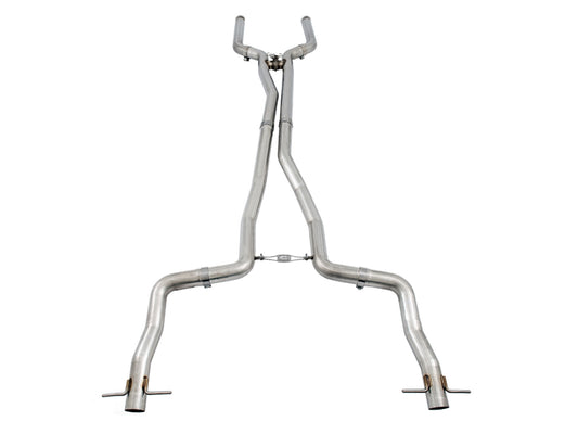 AWE Tuning Track Edition Exhaust System for 2019 Mercedes-Benz W205 AMG C63/S Sedan (no tips) 3020-11034