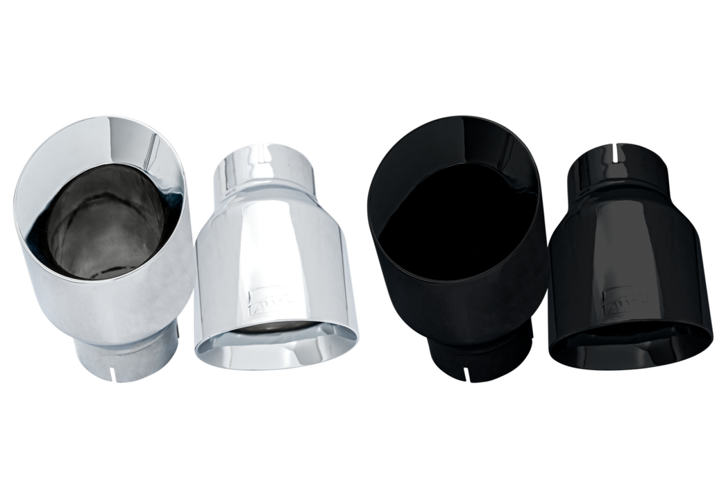 AWE Tuning Tread Edition Axleback Dual Exhaust for Jeep JL/JLU 3.6L/2.0T - Chrome Silver Tips 3015-32001