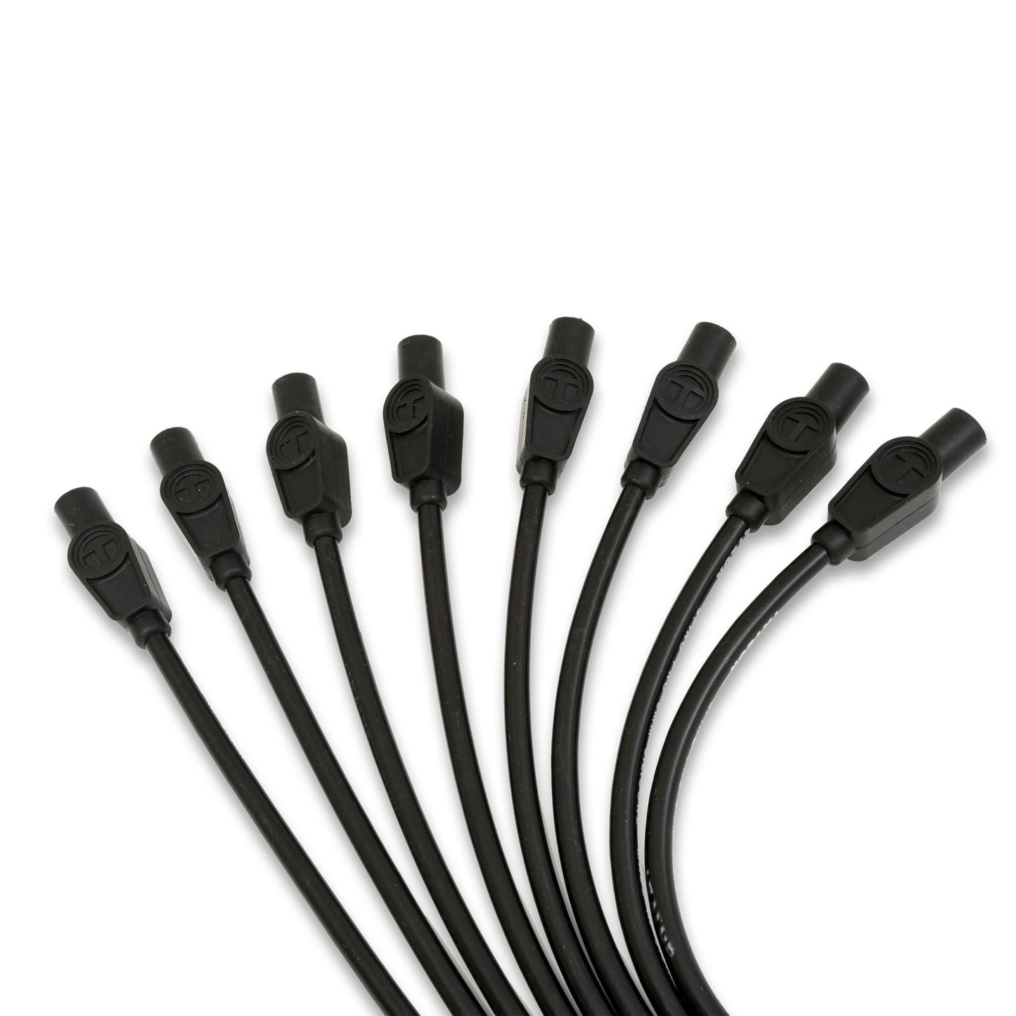 Taylor Cable 8mm Spiro Pro LS Universal 180 Degree Black 73065