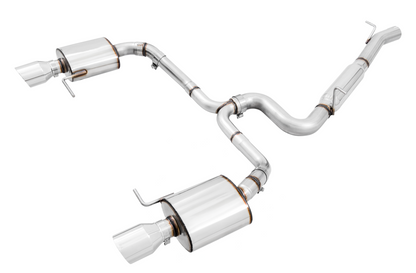 AWE Tuning Touring Edition Exhaust for VW Golf Alltrack / Sportwagen 4Motion - Chrome Silver Tips 3015-32098