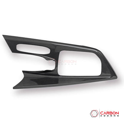 C8 Corvette Real Carbon Fiber Center Console Cover | Interior Upgrade (2020–2025)