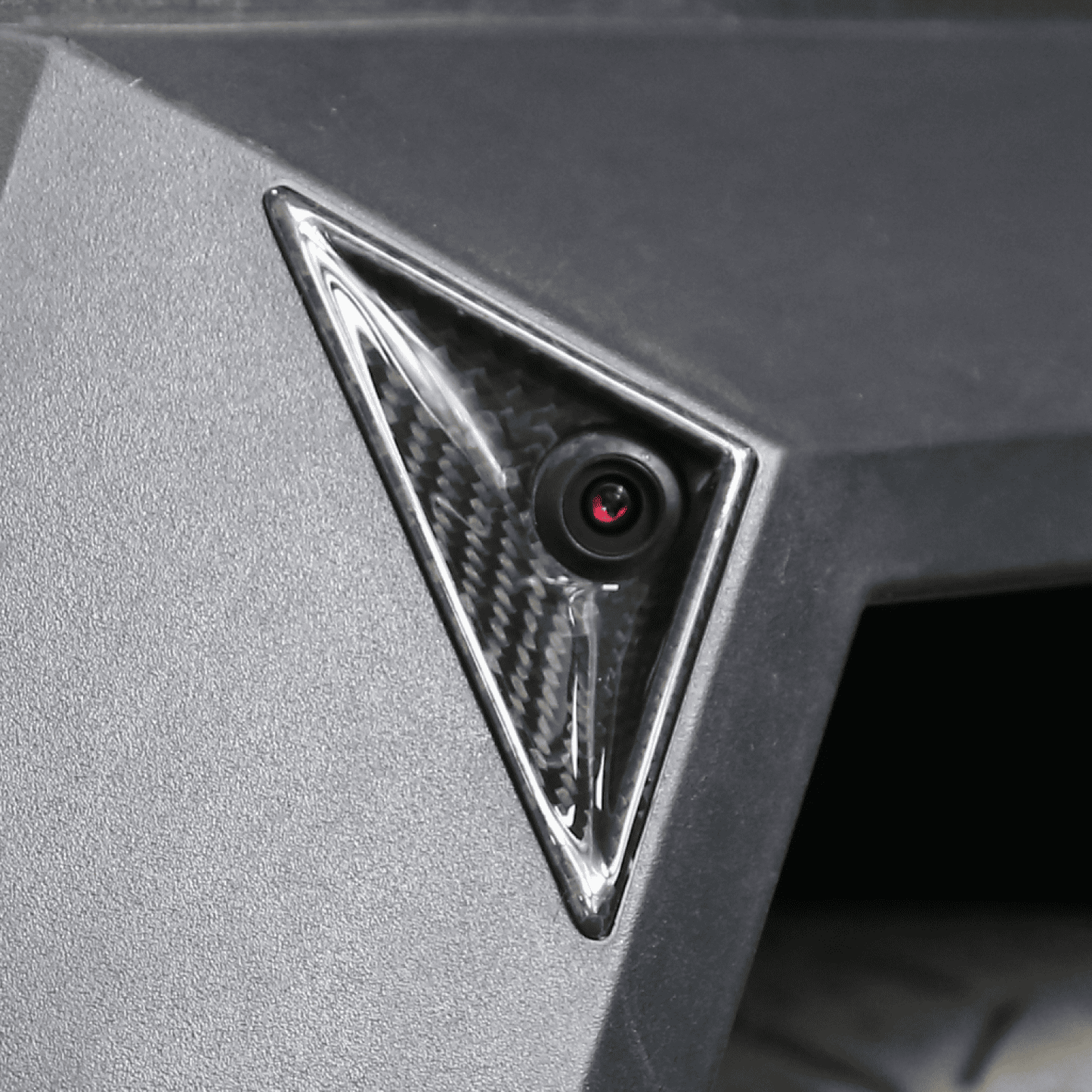 [Real Carbon Fiber] Fender Camera Decorative Cover For Cybertruck
