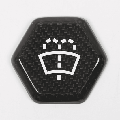 [Real Carbon Fiber] Glass Water Cover For Cybertruck