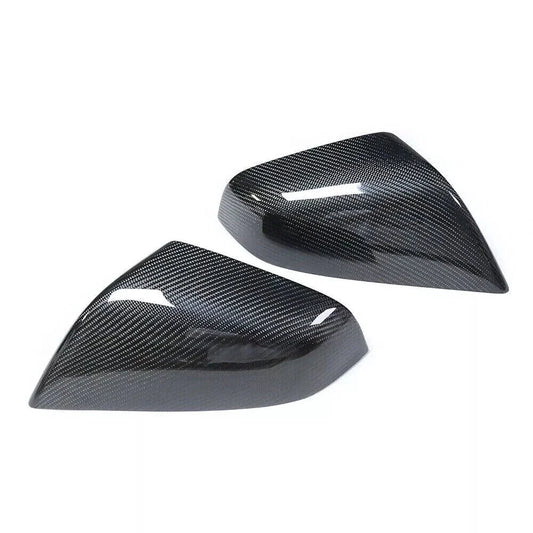 Real Carbon Fiber Mirror Covers Replacement for Model S / X