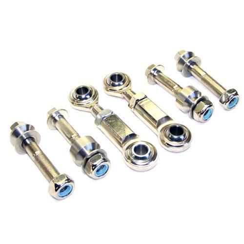 BLOX Racing Rear Adjustable Sway Bar End Link Set - 92-00 Civic / 06-15 Civic / 94-01 Integra