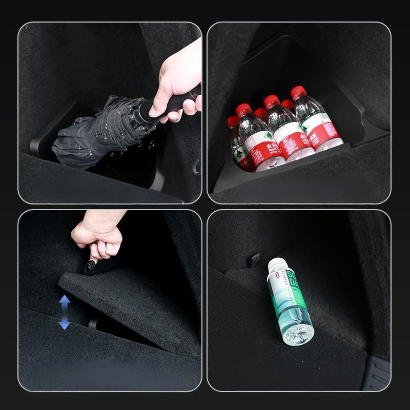 Rear Trunk Storage Bins for Model Y Juniper 5 Seater | TESERY