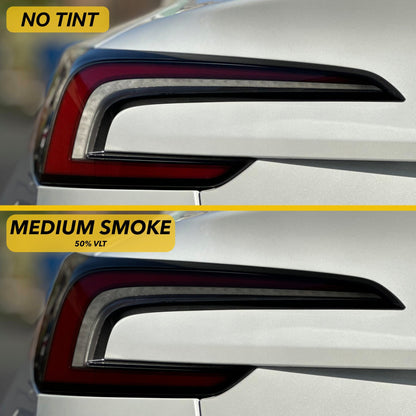 Tail Lights Smoke Tint PPF | Tesla Model 3 Highland