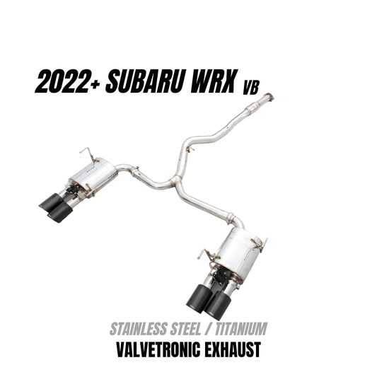 RES x JDMuscle [22-26 WRX] Valvetronic Catback Exhaust MT&CVT