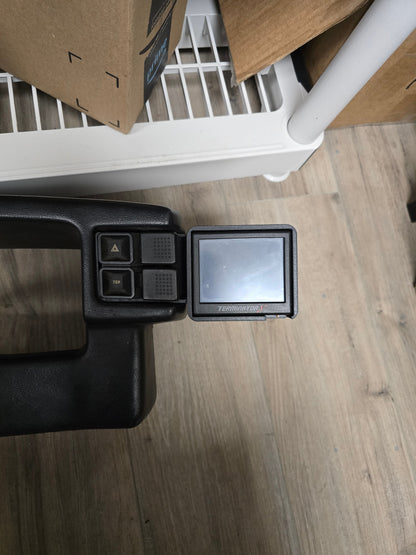 3D Printed Holley EFI 3.5 Inch Terminator X / Sniper Screen Hazard Switch for 1987-1993 Ford Mustang - CarChains3d