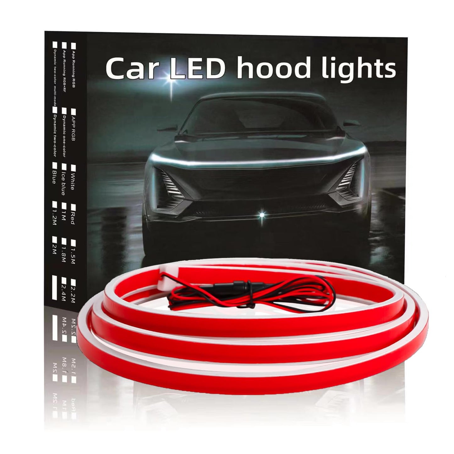 LED Strip Light For Car Hood