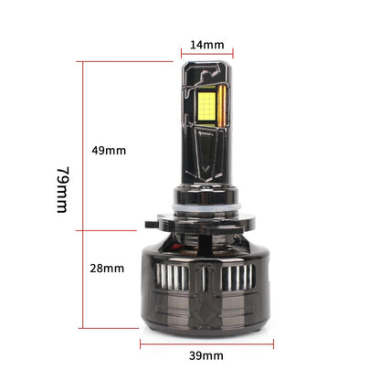 HEADLIGHT LED F4 MAX 100,000LM