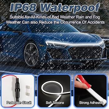 LED Strip Light For Car Hood