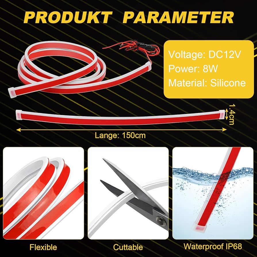 LED Strip Light For Car Hood