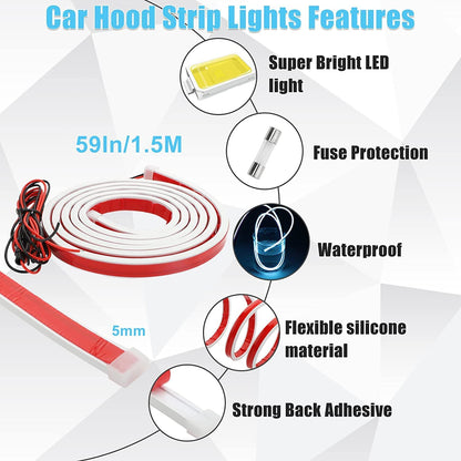 LED Strip Light For Car Hood