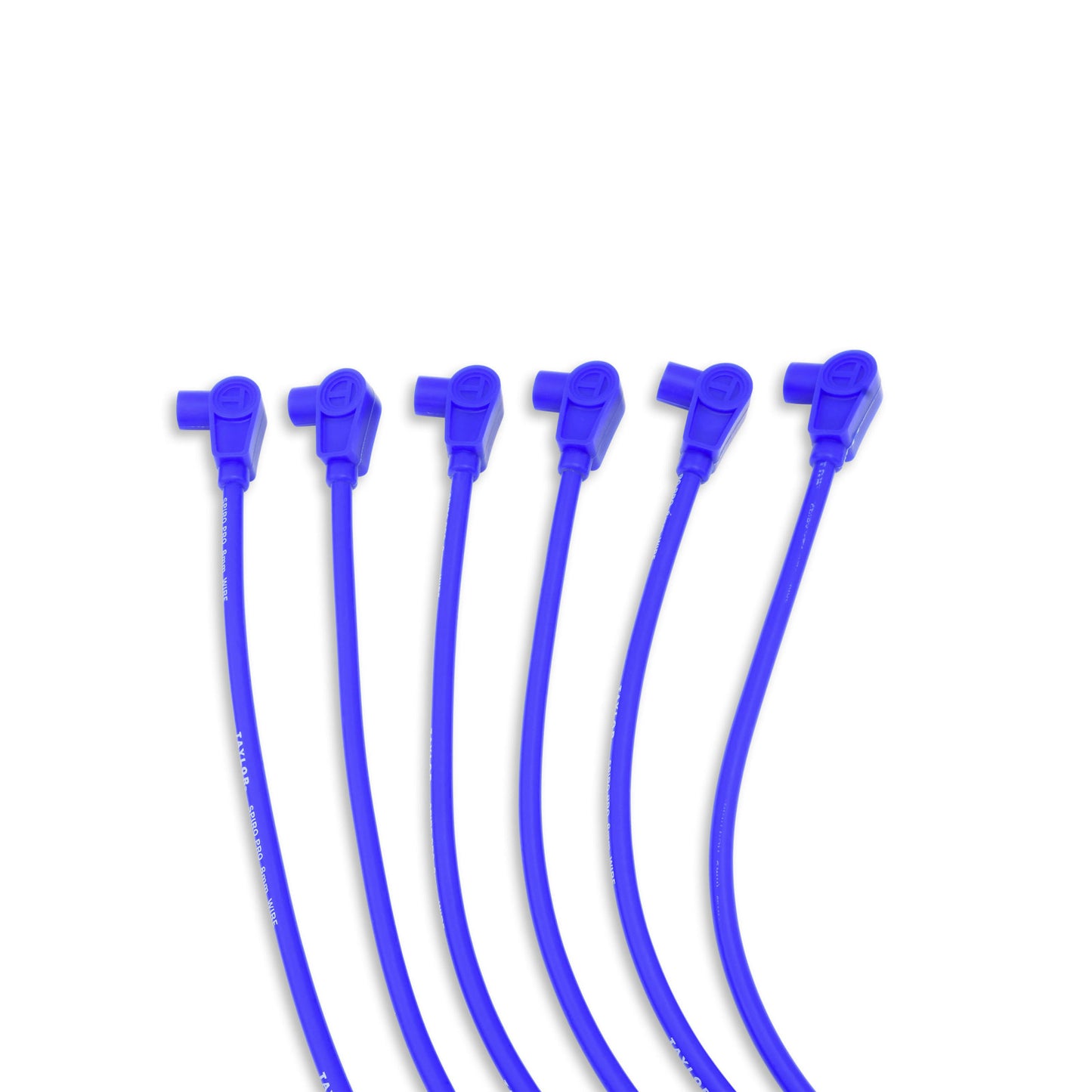 Taylor Cable 8mm Spiro-Pro custom 6 cyl blue 74666
