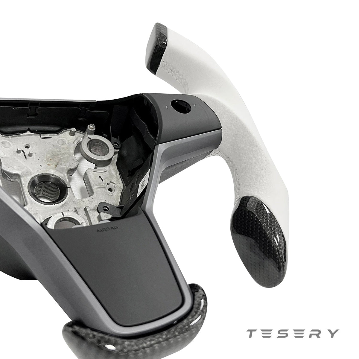 TESERY Roadster Steering Wheel for Tesla Model 3 / Y【Airplane wheel】
