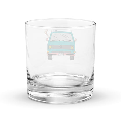 Dream Machine Rocks Glass