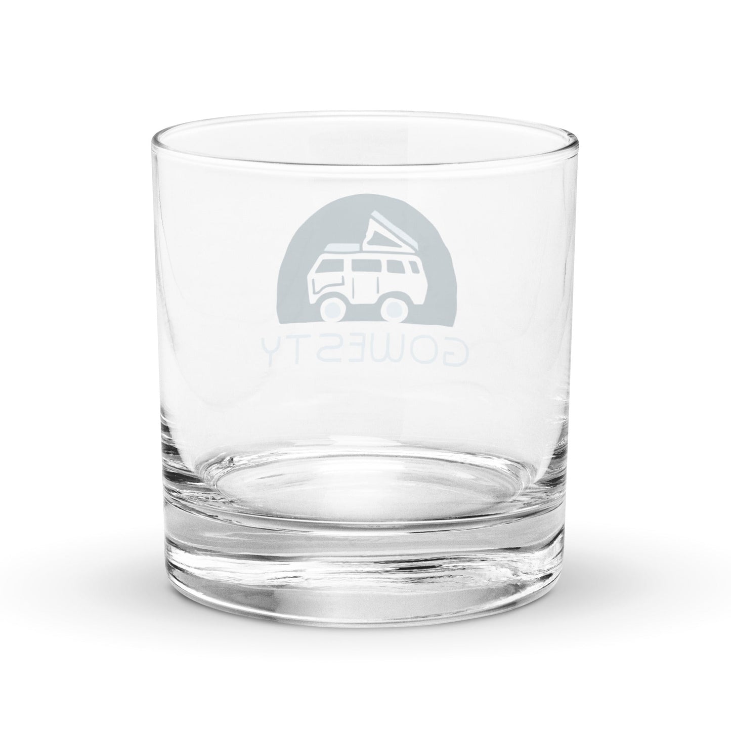 Rollyn GoWesty Logo Rocks Glass