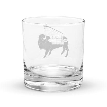 Buffalo Westy Vanimal Rocks Glass